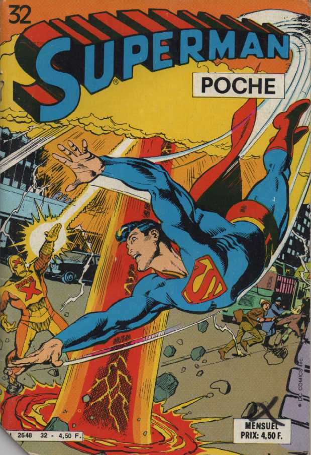 Scan de la Couverture Superman Poche n 32